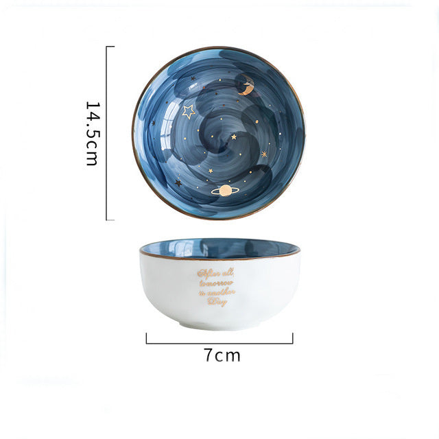 Ceramic Cute Breakfast Salad Bowl