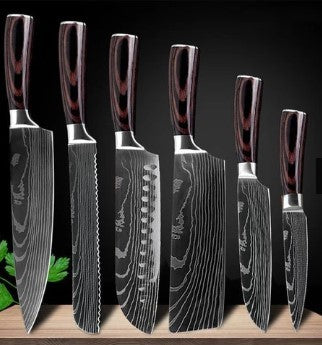 6-Piece Carpenter's Kitchen Knife Set