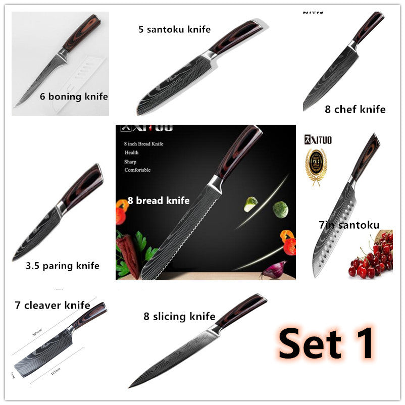 6-Piece Carpenter's Special Kitchen Knife Set