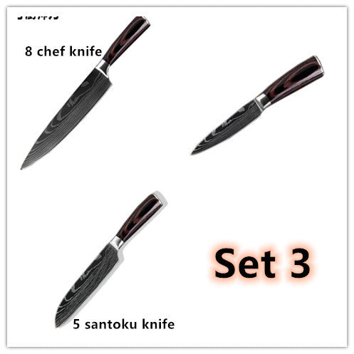 6-Piece Carpenter's Special Kitchen Knife Set