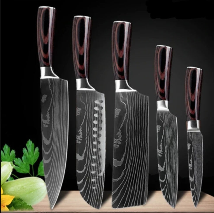 6-Piece Carpenter's Kitchen Knife Set