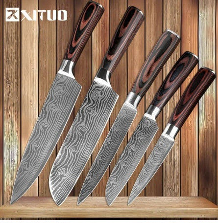 6-Piece Carpenter's Special Kitchen Knife Set