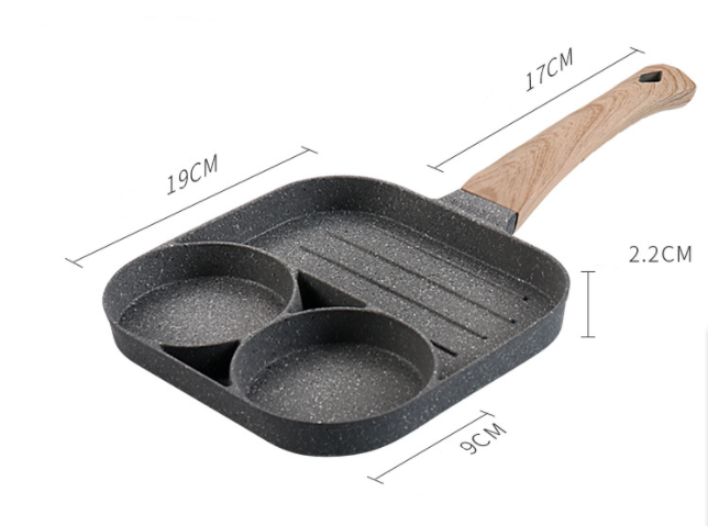 ZONCHEF™ Four Hole Non-Stick Frying Pan