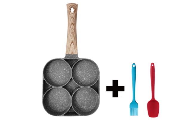 ZONCHEF™ Four Hole Non-Stick Frying Pan