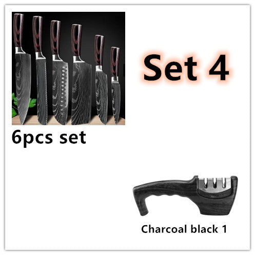 6-Piece Carpenter's Special Kitchen Knife Set